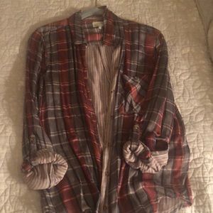 Plaid Lucky Brand Shirt Size Small